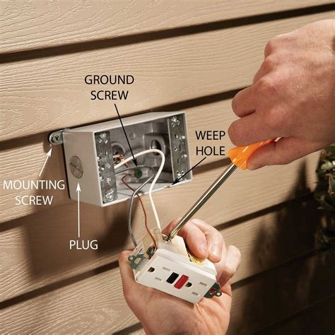 attaching electrical outlet box for light into wall|how to connect electrical outlets.